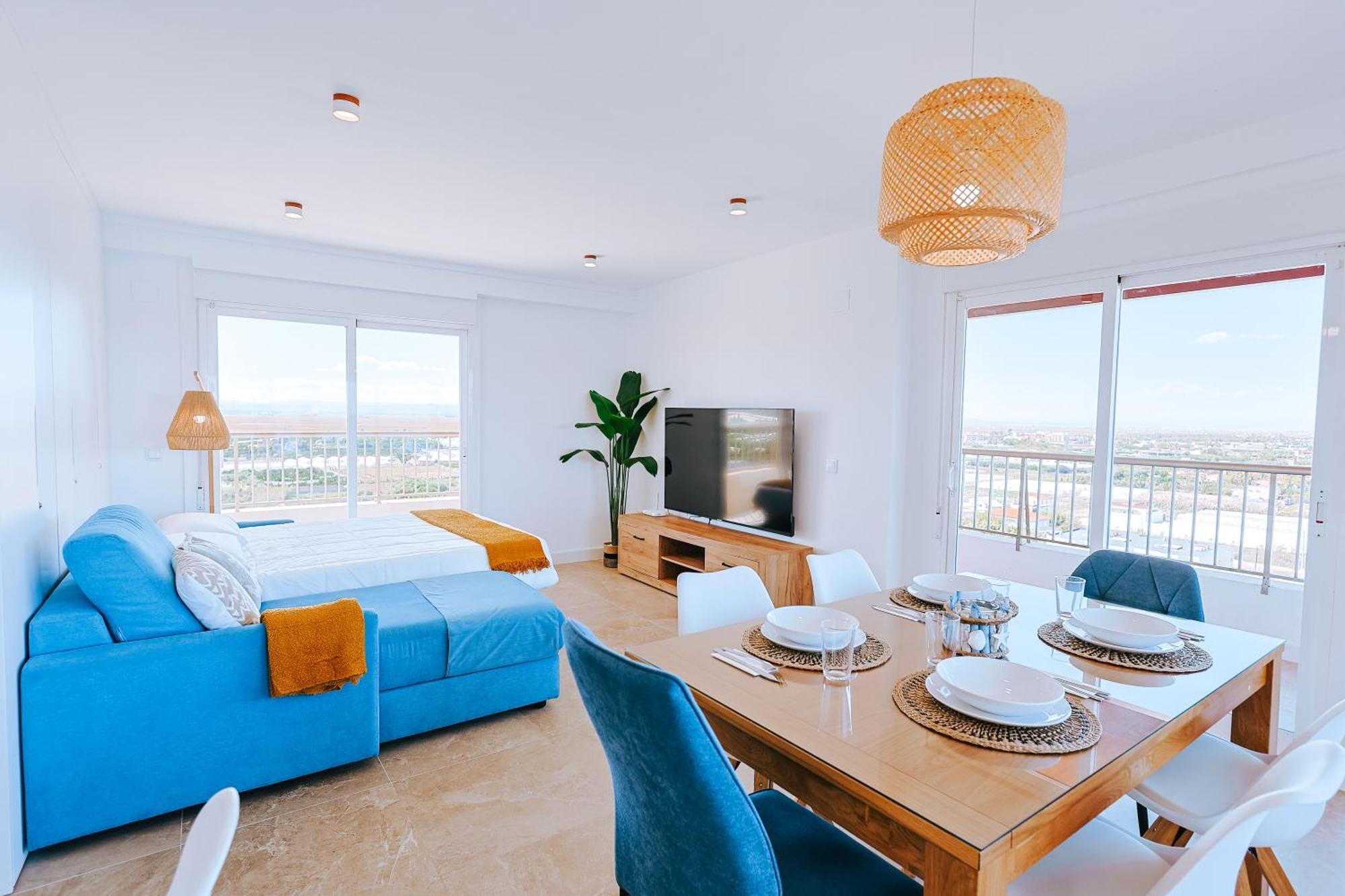 Apartamento Premium Con 5 Piscinas Barbacoa Tenis Frontenis Mareny Blau Exterior foto