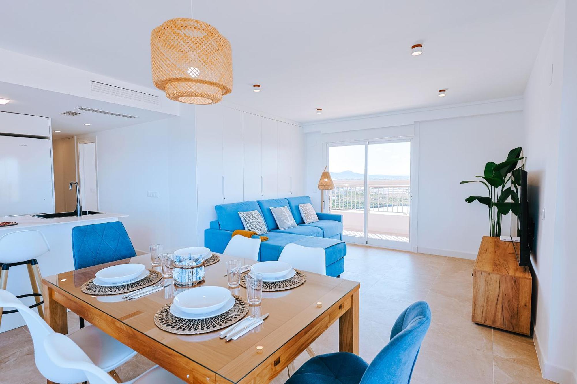 Apartamento Premium Con 5 Piscinas Barbacoa Tenis Frontenis Mareny Blau Exterior foto